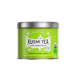 Kusmi Tea  Vert Gingembre Citron Bio - Boîte métal 100gr  100gr