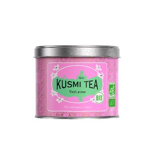 Kusmi Tea  Vert Rose Bio - Boîte métal 100gr  100gr