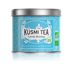 Kusmi Tea  Lovely Morning Bio - Boîte métal 100g  100gr