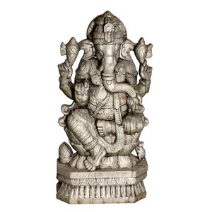 Les Restaurés, by Schilliger  Statue Ganesh  46x17x94cm