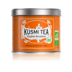 Kusmi Tea  English Breakfast Bio - Boîte métal 100gr  100gr