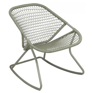 Fermob Sixties Rocking Chair Sixties Vert pistache L 70 x l 61 x H71.5cm