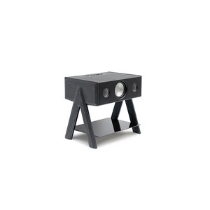 La Boite Concept Cube Enceinte Cube Leather & Wood 200W La Boite Concept Noir 47x35x49cm