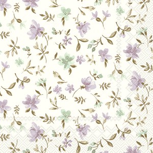 80 Serviettes En Papier à Motif Fleur Marguerite - Serviettes Cocktail Décoratives Pour Fête, Anniversaire, Mariage