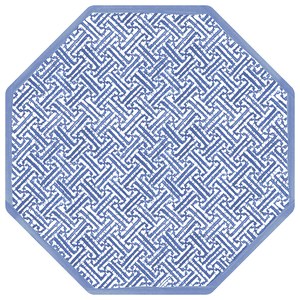 Caspari  Set de table, oct-Blue FlVN  51x20cm