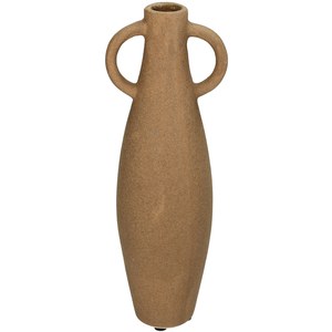 Schilliger Sélection  Vase soliflore avec anses marron Brun 8.5x6.5x25cm