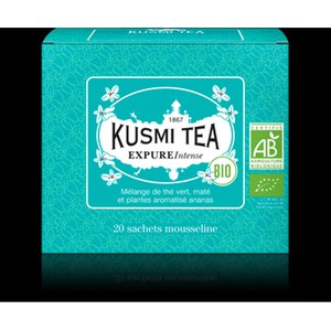 Kusmi Tea THE BIO Expure Intense Bio-Etui 20 sachets mousseline - 40 gr  40gr