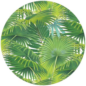 Caspari  Paper placemat 12in-Palm froUS  