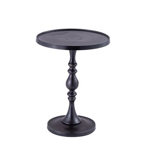 Schilliger Design  Table d'appoint Evolène ronde Brun bronze 50x65cm