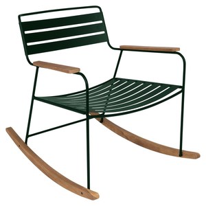 Fermob Surprising Rocking Chair Surprising Vert sapin L 105 x l 69.5 x H92cm