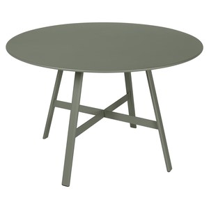 Fermob So'O Table So'O ronde D117 cm Vert de gris L 117 x l 117 x H75cm Diam : 117