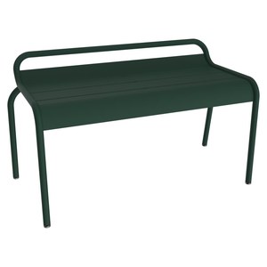 Fermob Luxembourg Banc Compact Luxembourg Vert sapin L 118 x l 56 x H86cm