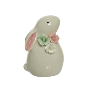Räder Lapin En Porcelaine Oreilles Dorées - Décoration Pâques Élégante Et Charmante