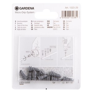 Gardena  Bouchon  bister 20 pcs MDS  13.1X10.6X1.7cm