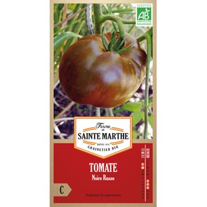 Ferme de Sainte Marthe  Tomate Noire Russe  Environ 50 Graines
