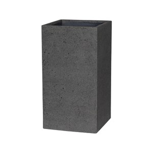 Potterypots Cement and Stone Bouvy L Gris ardoise 43.5x43.5x80cm 144.5L