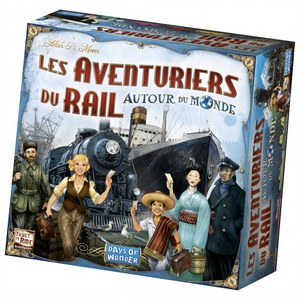 Asmodee France  Ttr Les Aventuriers Du Rail Autour Du Monde  
