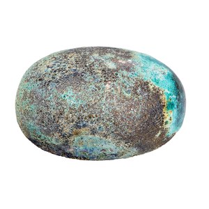 Schilliger Sélection  Petite pierre émaillée Bleu outremer 12x6cm