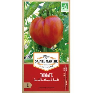 Ferme de Sainte Marthe  Tomate Cuor Di Bue (Cœur De Bœuf)  Environ 50 Graines
