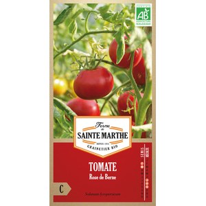 Ferme de Sainte Marthe  Tomate Rose De Berne  Environ 50 Graines