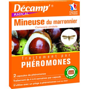 Décamp  Pheromone La Mineuse Marron  2 CAPSULES