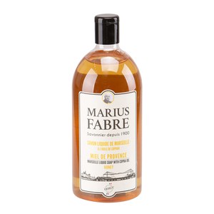 Marius Fabre  Savon Liquide de Marseille 1 L recharge Miel 1900  1L