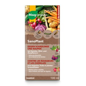   SanoPlant Bio concentré contre les chenilles et les ravageurs  100 ml