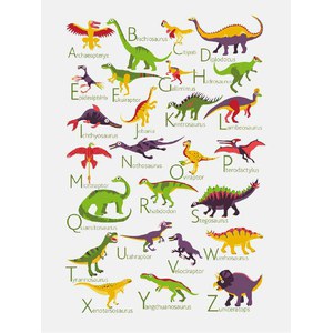  Poster Dinosaures - EN  