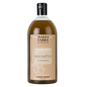 Marius Fabre  Savon Liquide de Marseille 1 L recharge Sans Parfum 1900  1L