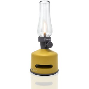   Lanterne Led Speaker Jaune Audio Bluetooth- Beach House(mustard yellow ) Jaune moutarde 11x11x27cm 5w