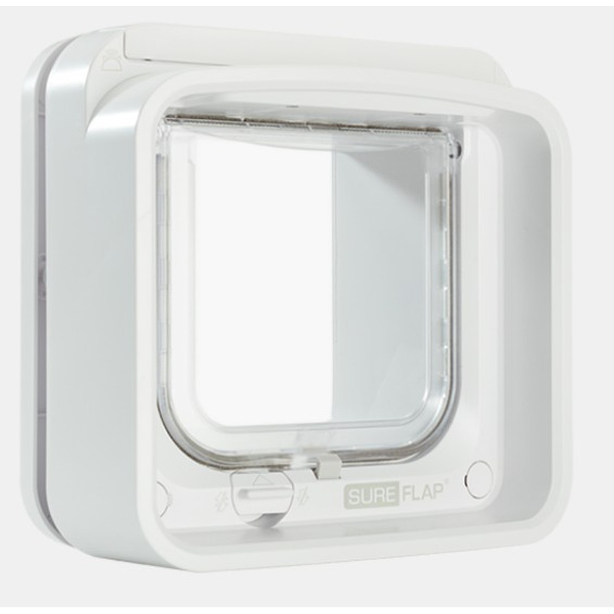 sureflap chatière connect à puce électronique hub idscfwtb1 blanc