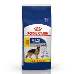 Royal Canin  Maxi Adult 15kg+3kg gratis  18kg