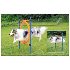 Swisspet  Anneau de saut d'agility 2en1  Diam 55cm