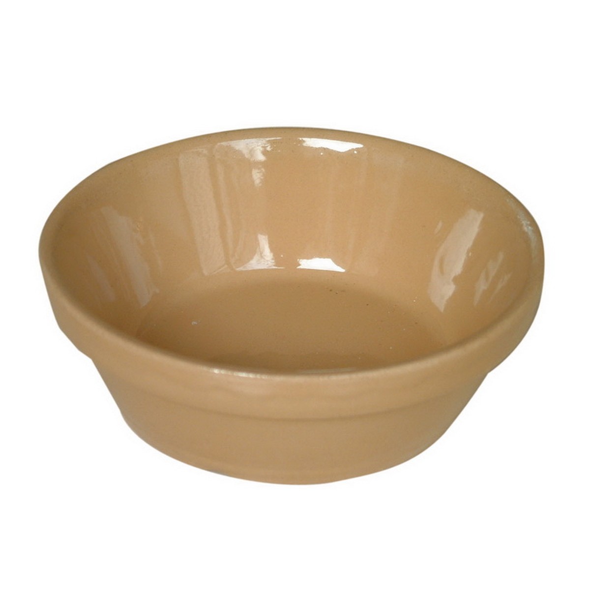   Godet conique en céramique. beige  