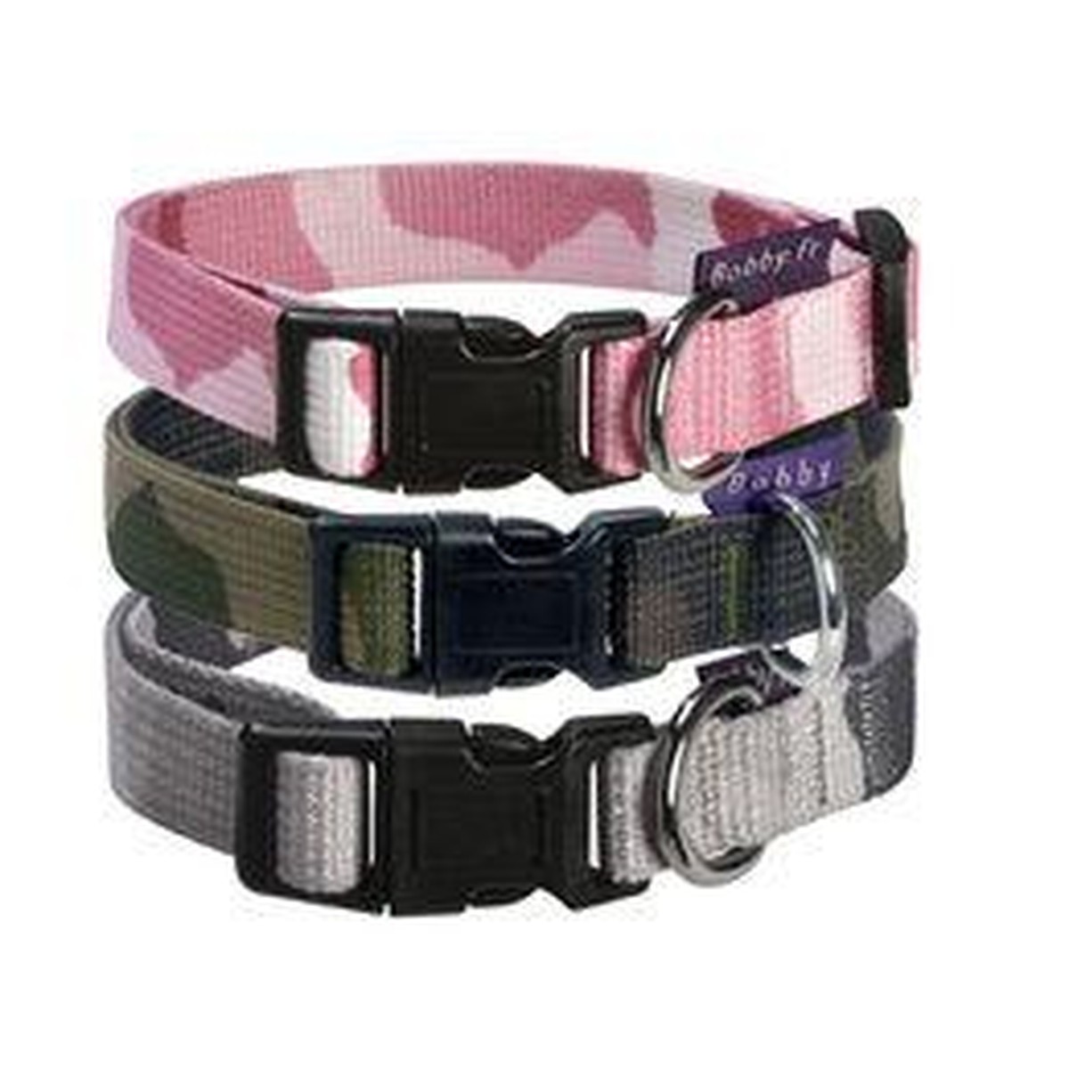 Bobby camouflage COLLIER CAMOUFLAGE M Rouge rose M