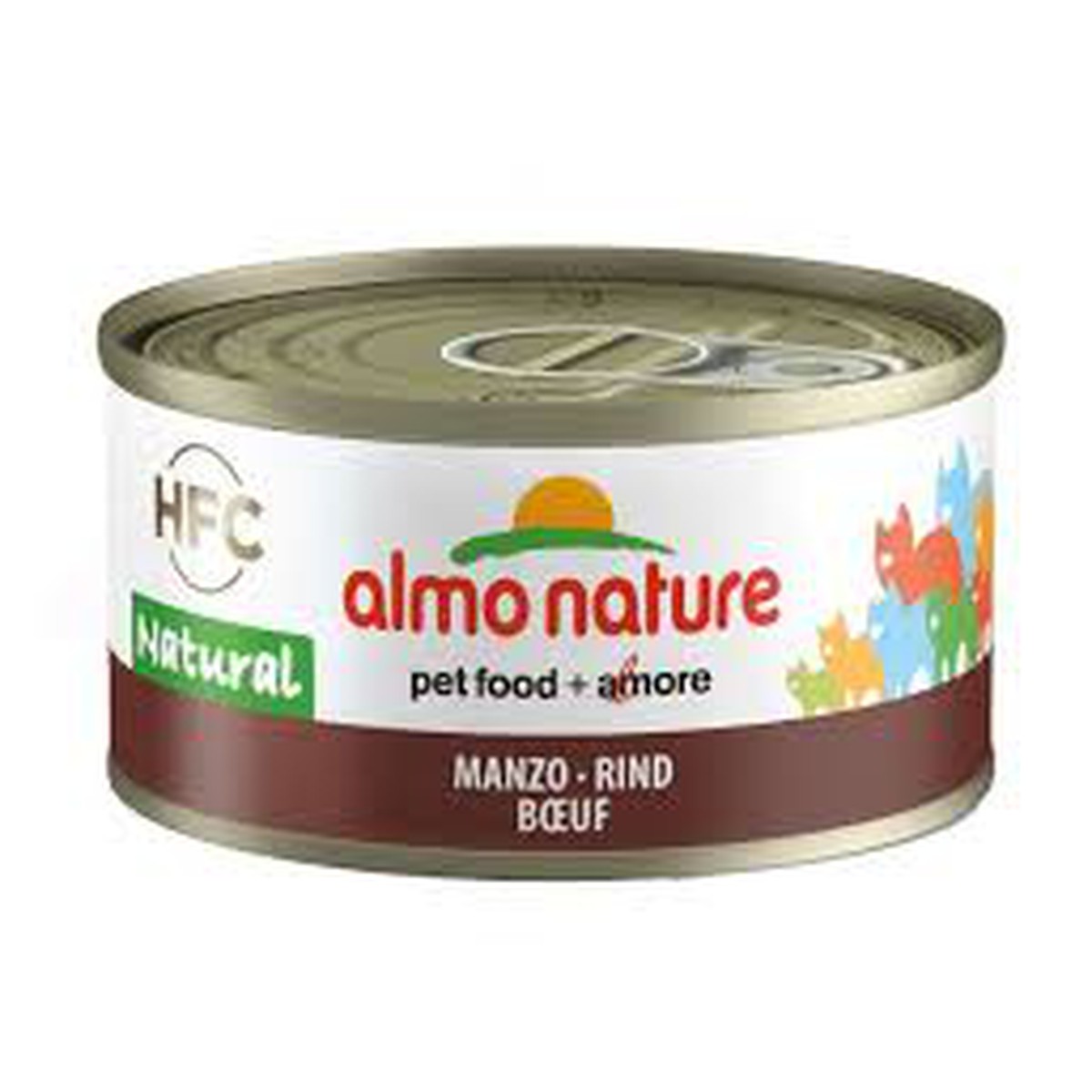 Almo nature  Almo nature  HFC CAT Natural Boeuf 70g  70 g