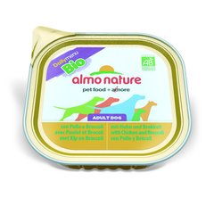 Almo nature  Almo nature PFC Dog Daily menu Bio Poulet et Brocoli 300g  300 g