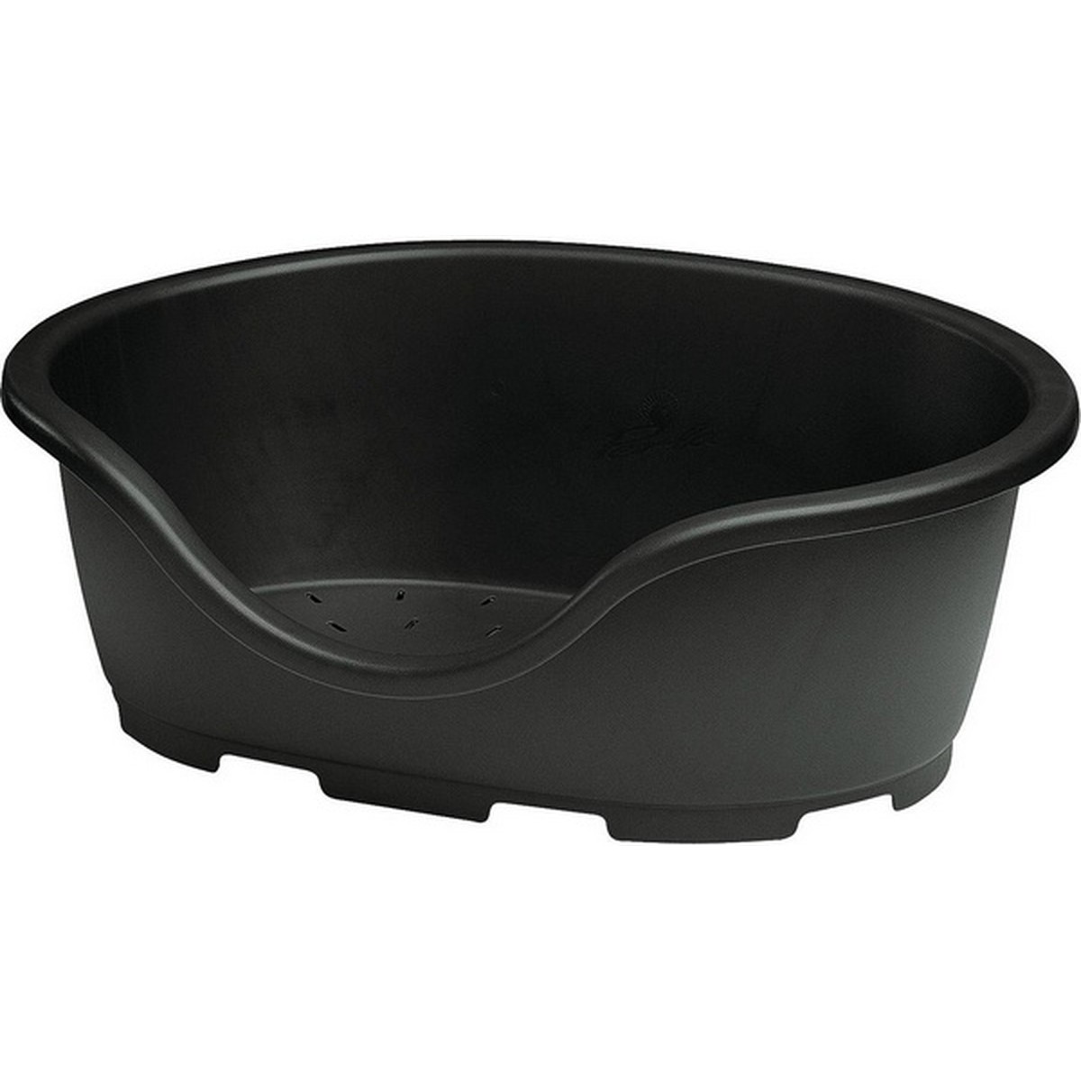   Corbeille Perla. noire. 53x35 cm Noir 53x35cm