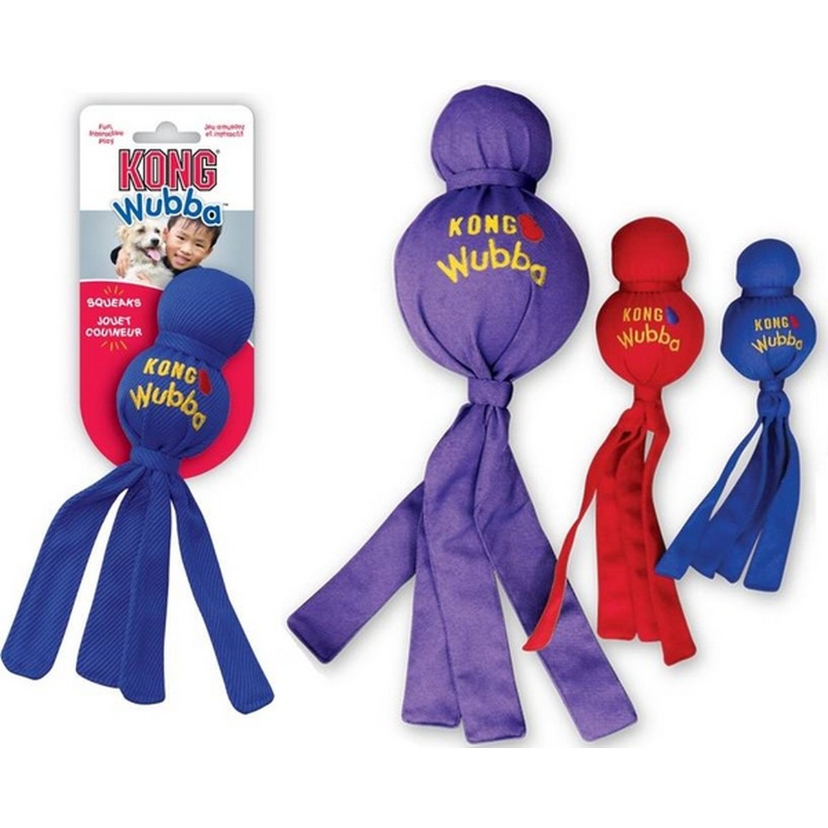   Kong Wubba L. 13/33 cm  13/33cm