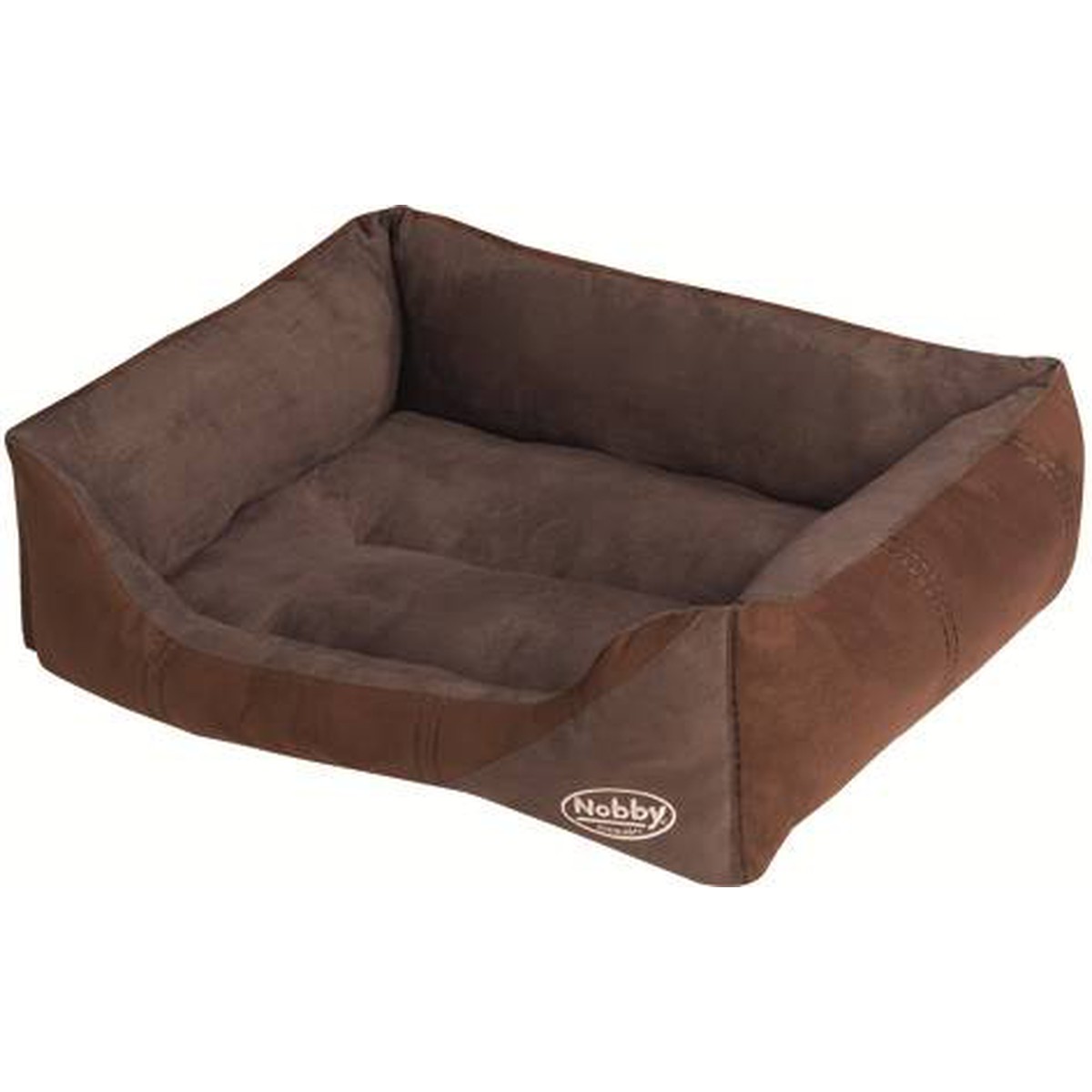   Lit microfibre/aspect daim 55x50 cm  55x50cm