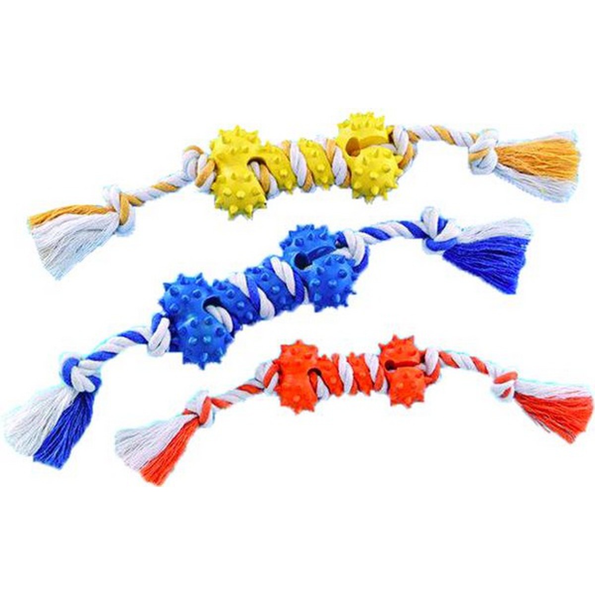   Os caoutchouc dur avec corde. 8 cm  8cm