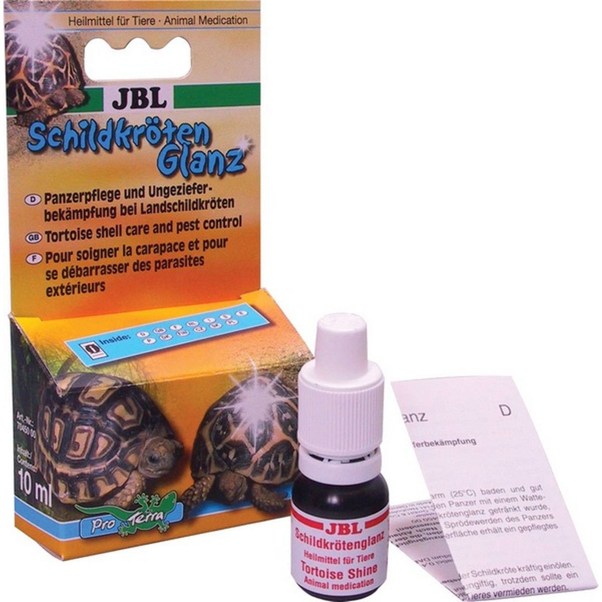   JBL brillant tortues 10 ml D/GB/F  