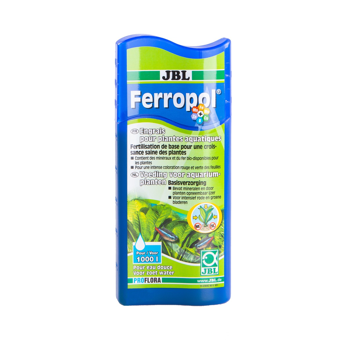   JBL Ferropol 250 ml pour 1'000 l F/NL  