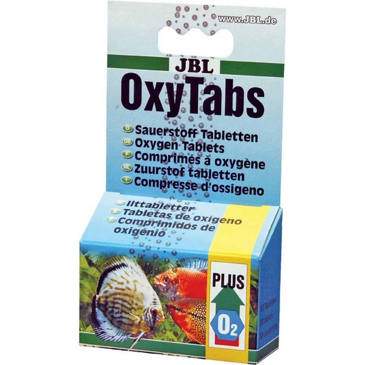   JBL OxyTabs 50tablettes 500l D/GB/F/NL/I  