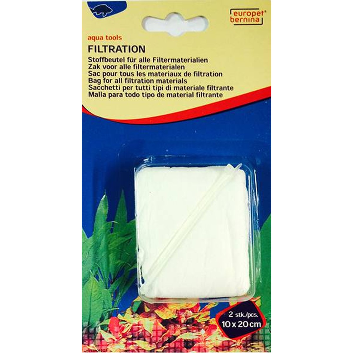   Sac pr filtration SM  fermeture. 2 pces  