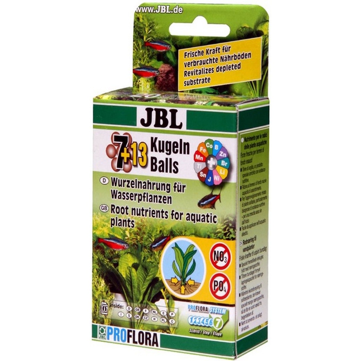   JBL 7 boules d'engrais F/NL  