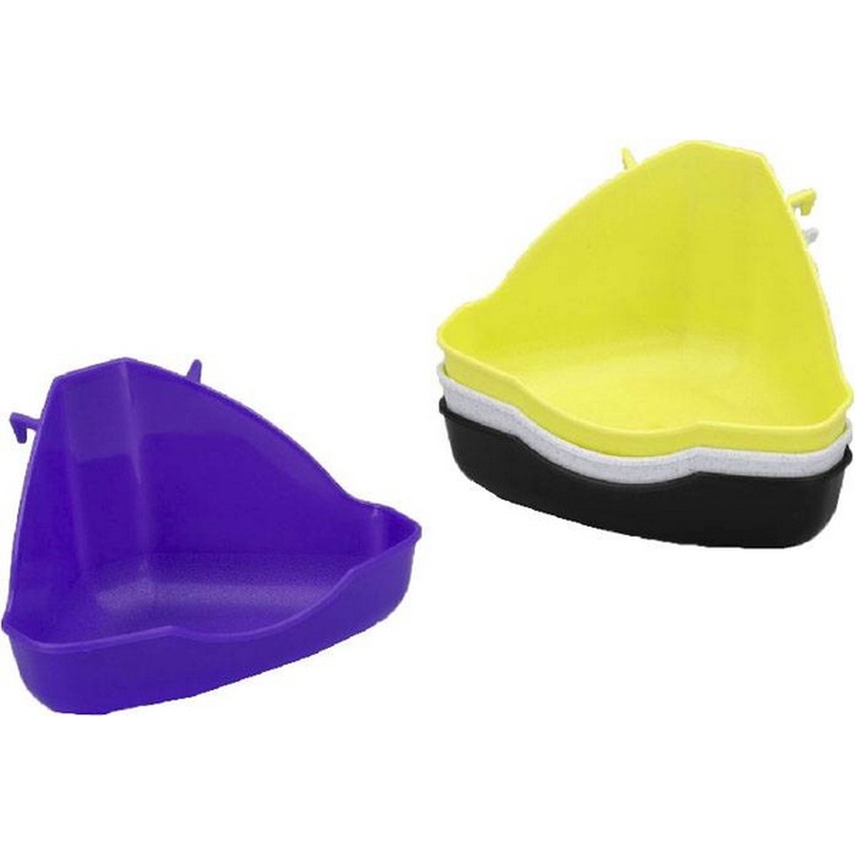   Toilette d'angle. rongeurs L35xP25xH17cm  35x25x17cm