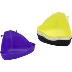   Toilette d'angle. rongeurs L35xP25xH17cm  35x25x17cm