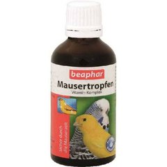   Gouttes pour la mue des oiseaux. 50 ml  50ml