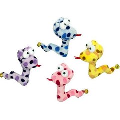   Serpent en peluche avec Catnip. 8.5cm  8.5cm